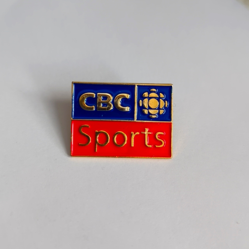 Vintage CBC Sports lapel pin